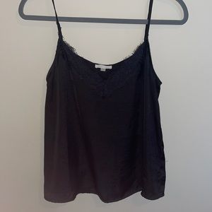 Black Lace Tank Top